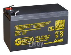 Аккумуляторная батарея Kiper UPS 12360 F2 12V/8Ah
