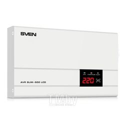 Стабилизатор Sven AVR SLIM-500 LCD 500VA/400W