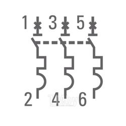 Выключатель автоматический EKF ВА 47-63 3P 20А (C) 4.5kA PROxima / mcb4763-3-20C-pro