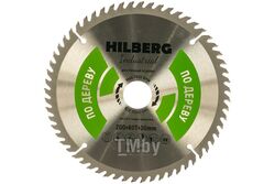 Диск пильный Hilberg серия Industrial Дерево 200x60Тx30 mm HW202