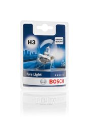 Лампа H3 12V 55W PURE LIGHT BOSCH 1987301006FP3