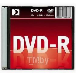Оптический диск DVD-R 4.7Gb 16x Data Standard slim