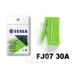 Предохранители картириджного типа 30A FJ07 serie 32V DC (5 шт) TESLA FJ07.030.005