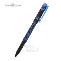Ручка шариковая "FreshWrite. Биологическая опасность!", 0,7мм, синяя Bruno Visconti 20-0214/68