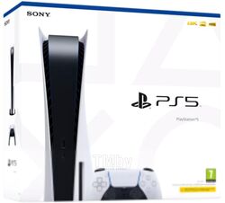 Игровая приставка Sony PS5 с дисководом Ultra HD Blu-ray / PS719398707 (CFI-1118A/CFI-1218A/CFI-1200A/CFI-1108A)