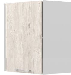 Шкаф навесной для кухни Горизонт Мебель Оптима 40 угловой (рустик серый)
