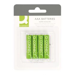 Батарейки алкалиновые 1,5 V LR03 (ААА) 4шт. Q-Connect KF00488