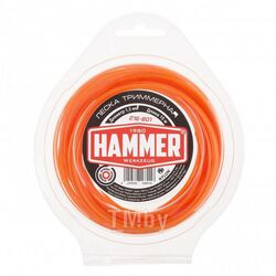 Леска триммерная Hammer 216-801 1.3мм 15м круглая в блистере 593228