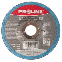 Диски шлифовальные для металла Proline 230х6,0х22A24R 44423