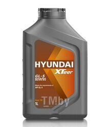 Трансмиссионное масло HYUNDAI XTEER Gear Oil-5 80W90 1L API GL-5 1011017