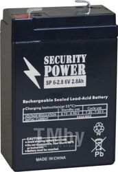 Аккумуляторная батарея Security Power SP 6-2,8 F1 6V/2.8Ah