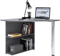 Письменный стол Domus Пайп-1 левый / 11-503L-01-02 (серый)