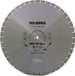 Диск алмазный по железобетону 800 серия Hard Materials Laser 800*10*25.4/12 mm Hilberg HM117