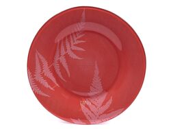 Тарелка десертная стеклянная "Filicaria rouge" 19,5 см (арт. P3058, код 198672)