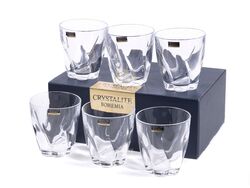 Набор стаканов для виски стеклянных BARLEY 6 шт. 320 мл Crystalite Bohemia