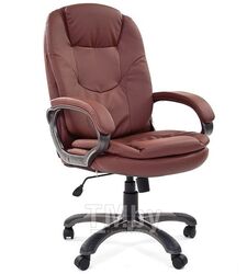 Офисное кресло Chairman 668 экопремиум коричневый (новый)