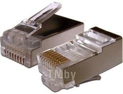 Коннектор Коннектор Lanmaster TWT-PL45/S-8P8C-6V универсальный со вставкой cat.6