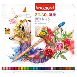 Карандаш цветной "Expression" набор 24 цв. Bruynzeel 60312024