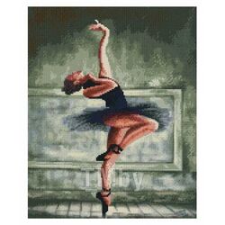 Алмазная мозаика 40*50см "Балерина в танце" MENGLEI VD286