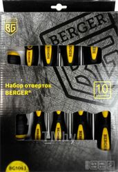 Набор отверток BERGER BG1063 (10 предметов)