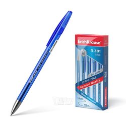 Ручка гелевая автоматическая "R-301 Original Gel Matic&Grip" 0.5, синяя Erich Krause