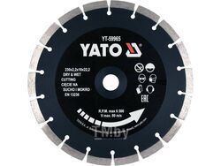 Круг алмазный 230x22.2x2.2мм (сегмент) Yato YT-59965