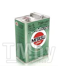 Трансмиссионное масло MITASU 75W140 4L SPORT GEAR OIL GL-5 LSD API GL-5 MT-1 Limited Slip PG-2 MJ4144