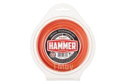 Леска триммерная Hammer 216-803 2.0мм 15м круглая в блистере 593230