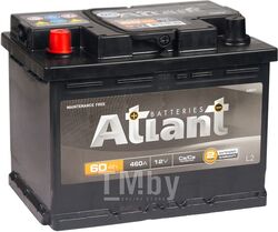 Автомобильный аккумулятор Atlant Black L+ (60 А/ч)