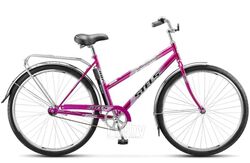 Велосипед STELS 28" Navigator 300 Lady 1-ск. (+КОРЗИНА) Z010 Фиолетовый LU070379