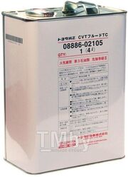 Трансмиссионное масло для вариатора TOYOTA 4L CVT FLUID TC SUPER 08886-02105