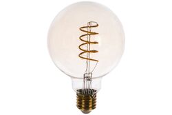 Лампа светодиодная Vintage. Форма «шар» LED-G95-4W/GOLDEN/E27/CW GLV21GO