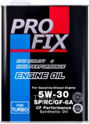 Масло моторное синтетическое 4л - Engine Oil 5W30 SP/GF-6 PROFIX SP5W30C