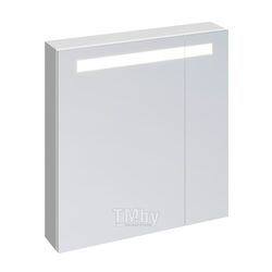 Зеркало-шкаф: MELAR 70 с подсветкой универсальная белый