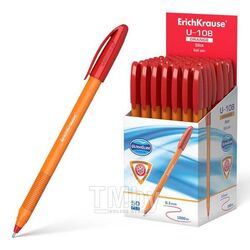 Ручка шариковая Ultra Glide Technology "U-108 Orange Stick" красн.стержень Erich Krause 47584