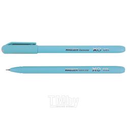 Ручка гелевая синяя XO корпус матовый ассорти Hauser H6217G (синяя)