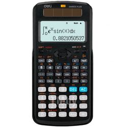 Калькулятор научный D991ES Deli Ultimate черный 180*90*20 мм 417 функции