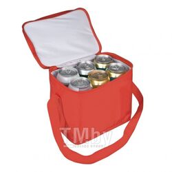 Сумка-холодильник "Mesa" на 6 банок, полиэстер., красный Easy Gifts 710405