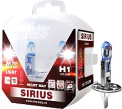 Комплект автомобильных ламп AVS Sirius Night Way A78944S (2шт)