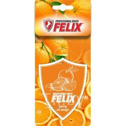 Ароматизатор подвесной бумажный FELIX Air Freshener Juicy orange (Брызги сочного апельсина) 411040030