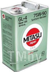 Трансмиссионное масло MITASU 80W90 4L GEAR OIL GL-5 MJ4314