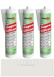 Силикон Sopro 037 Светло-серый (310мл) 16