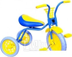 Детский велосипед Самокатыч Зубренок (желтый/голубой)