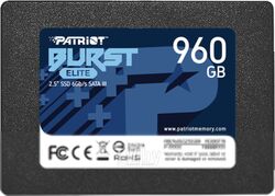 SSD диск Patriot Burst Elite 960GB (PBE960GS25SSDR)