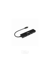 USB-хаб SBOX Type-C - 4хUSB-3.0 H-404C (Black)