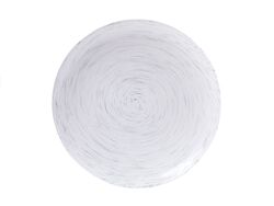 Тарелка десертная стеклянная "Stonemania White" 20 см (арт. H3542, код 176854)