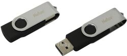 Флэш накопитель 16GB USB 2.0 FlashDrive Netac U505 пластик+металл