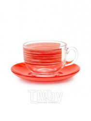 Набор для чая/кофе Luminarc Brushmania Red P8983