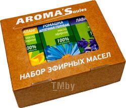 Набор эфирных масел Saules Sapnis Цветочный (3x10мл)
