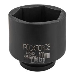 Головка ударная глубокая 1", 100мм (6гр) RockFORCE RF-485120100